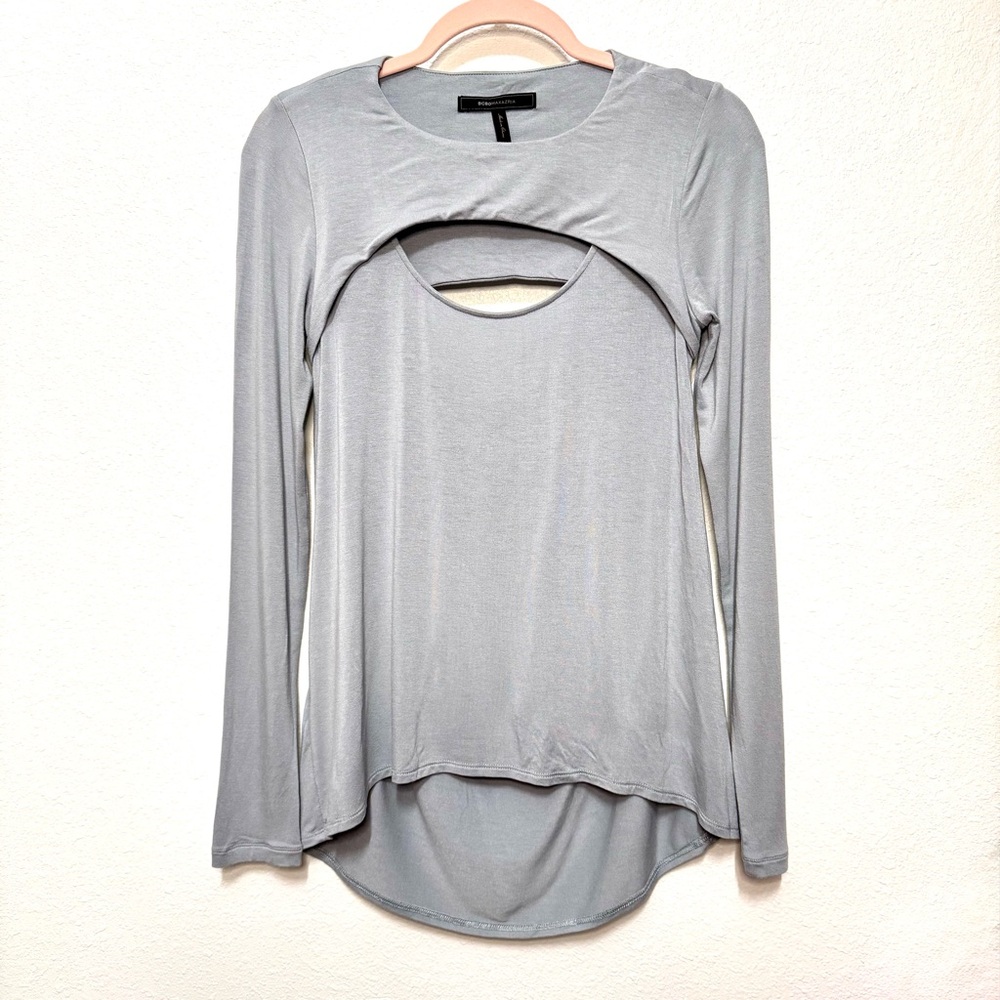 BCBGMaxAzria Gennelle Long Sleeve Top